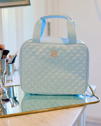 Punta Cana Large Case Light Blue Patent