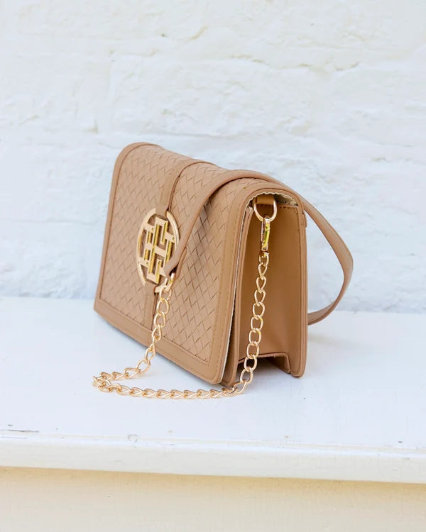 Cecilia Circle Logo Handbag