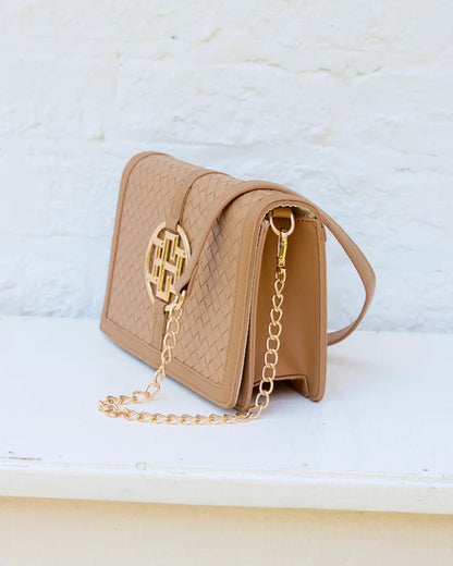 Cecilia Circle Logo Handbag