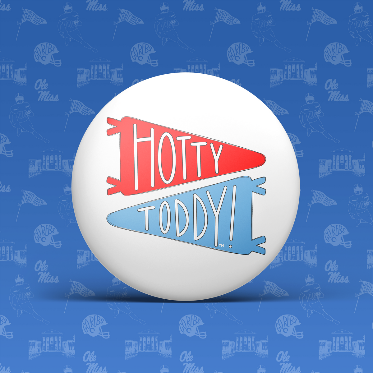 Ole Miss Game Day Buttons | Gameday Pins | College Football