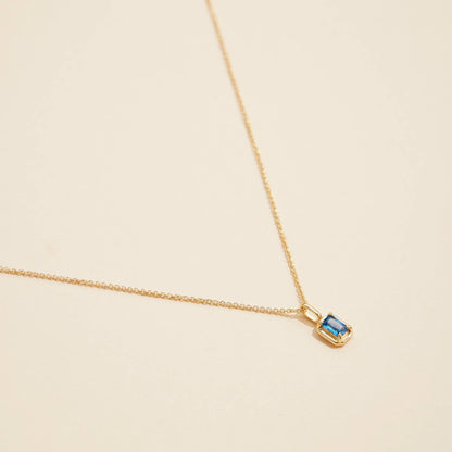 Birthstone Glass Charm Short Necklaces 12 Assorted Pack