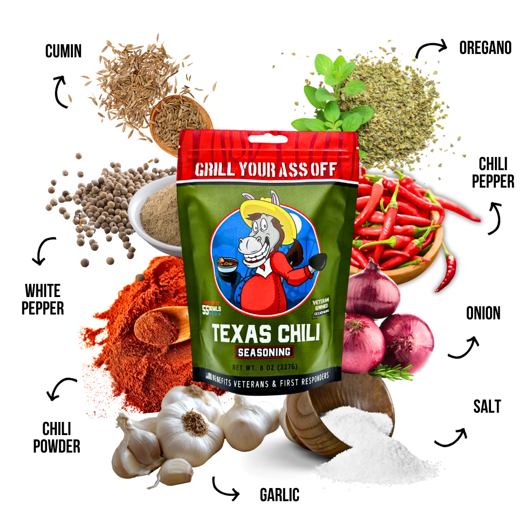Texas Chili-Classic Texas Chili Blend for Stews, Tacos & BBQ