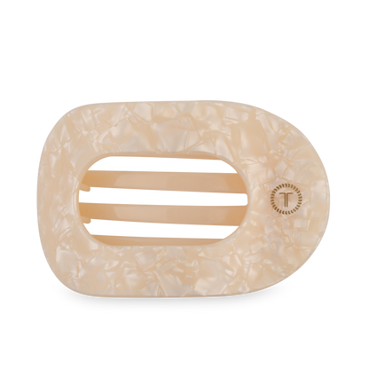 Flat Round Hair Clip | Large | Soft Surf