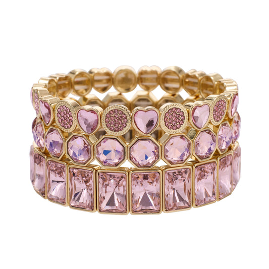 Pink In Love Stack Set