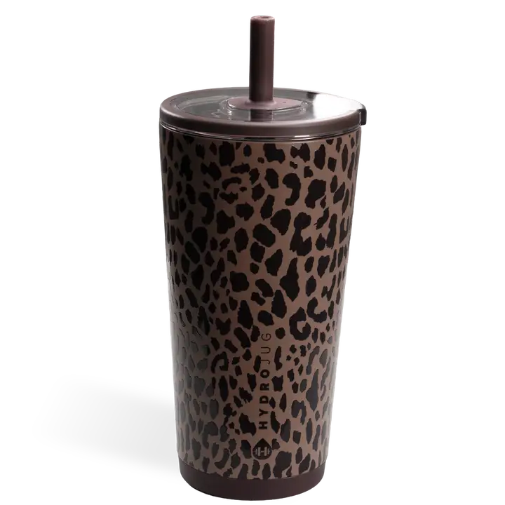 Brown Leopard HydroJug 20oz Everyday Tumbler