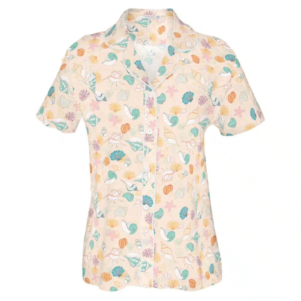 Shells In The Sand Pajama Shorts