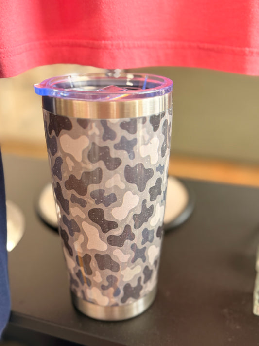 20 oz Camo Tumbler