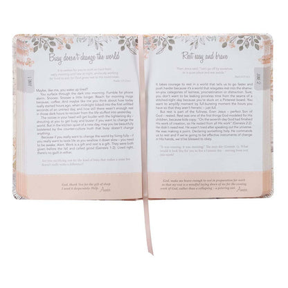 Devotional Walking In Grace Faux Leather