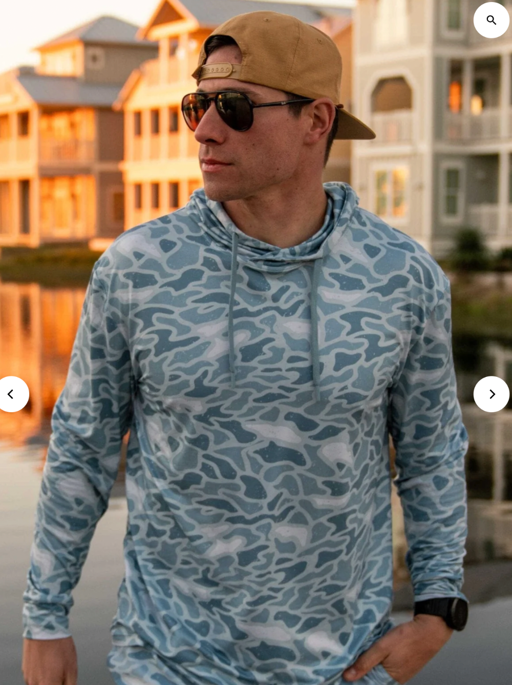 Performance Hoodie-Seaside