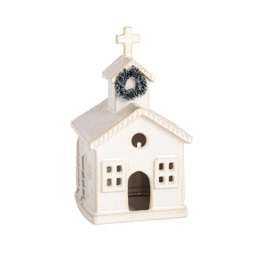 Medium Ceramic Church Sitter