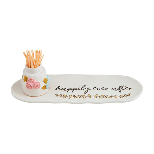 Happily Ever After Tray & Toothpick Set