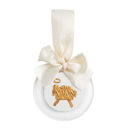 Gold Baby Intaglio Ornament