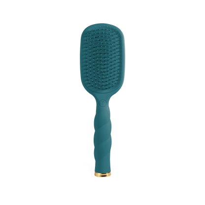 Detangler Hair Brush for Thick Hair - Teal With It