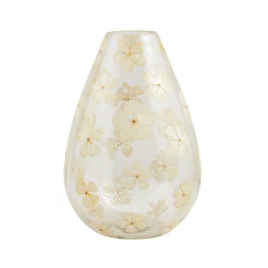 Large Pressed Flower Vase