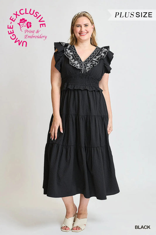 Flora Trim Dress