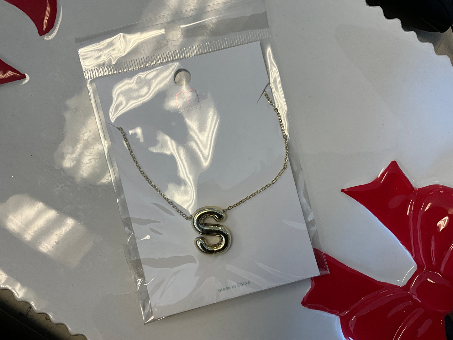 Balloon Dainty Necklace