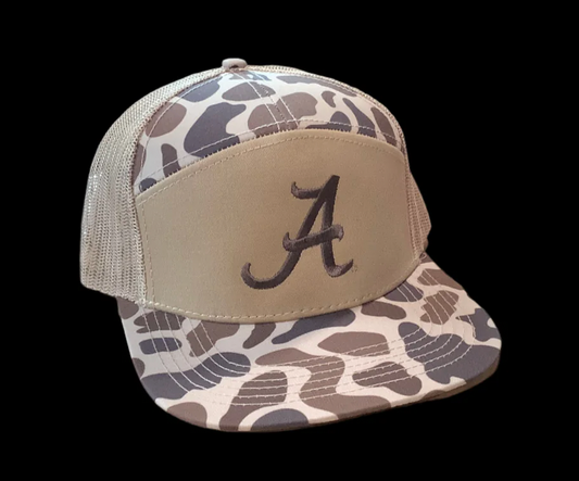 Alabama 7 Panel Hat- Slough