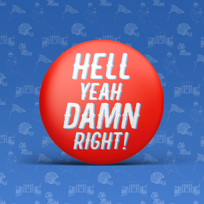 Ole Miss Game Day Buttons | Gameday Pins | College Football