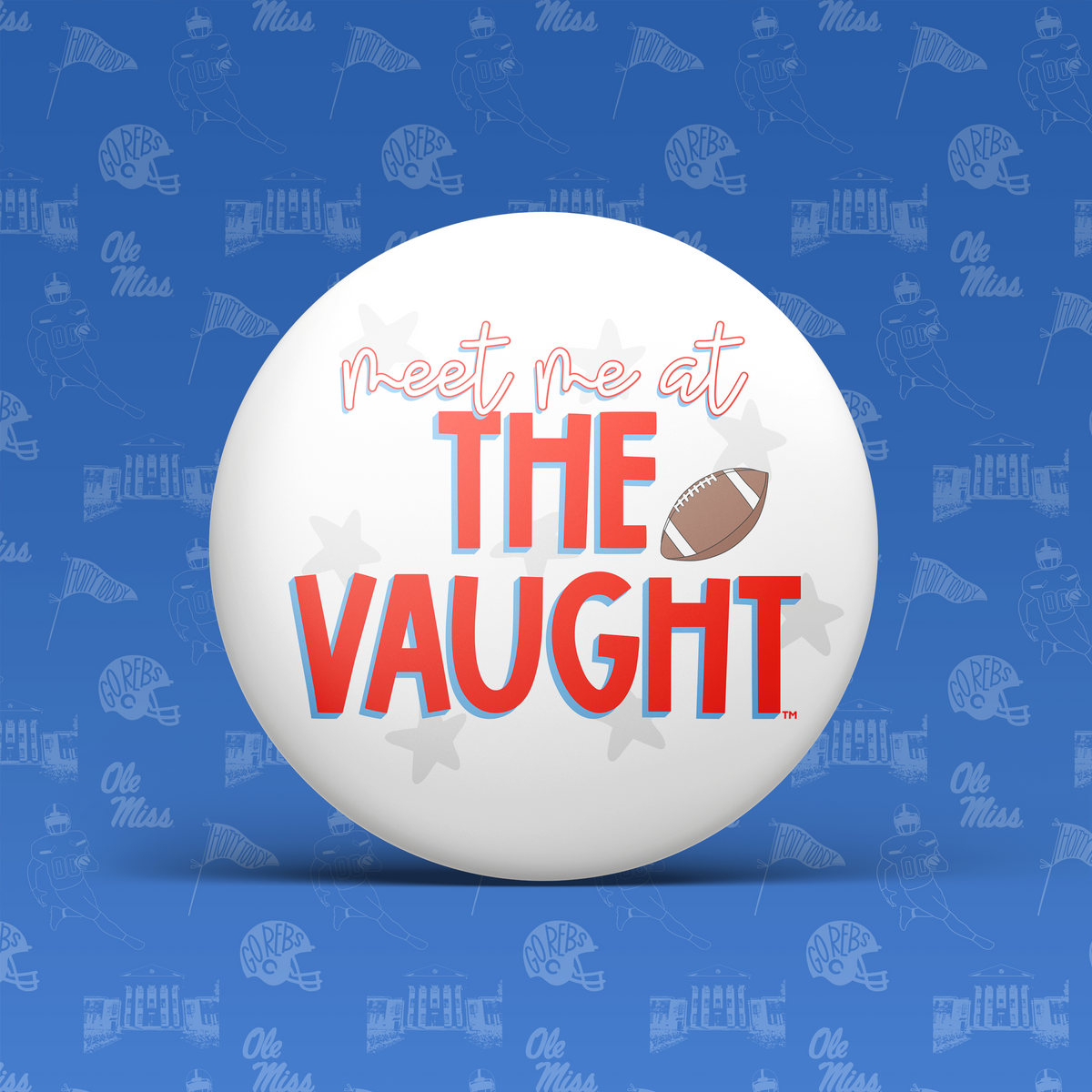 Ole Miss Game Day Buttons | Gameday Pins | U of Mississippi