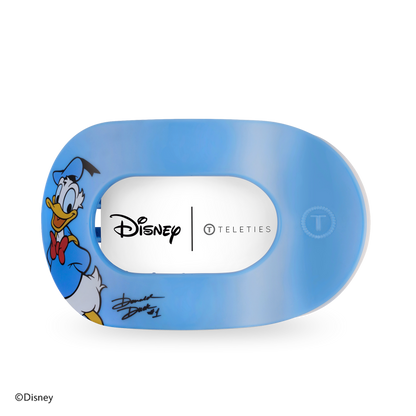 Flat Round Hair Clip | Large | Donald Duck