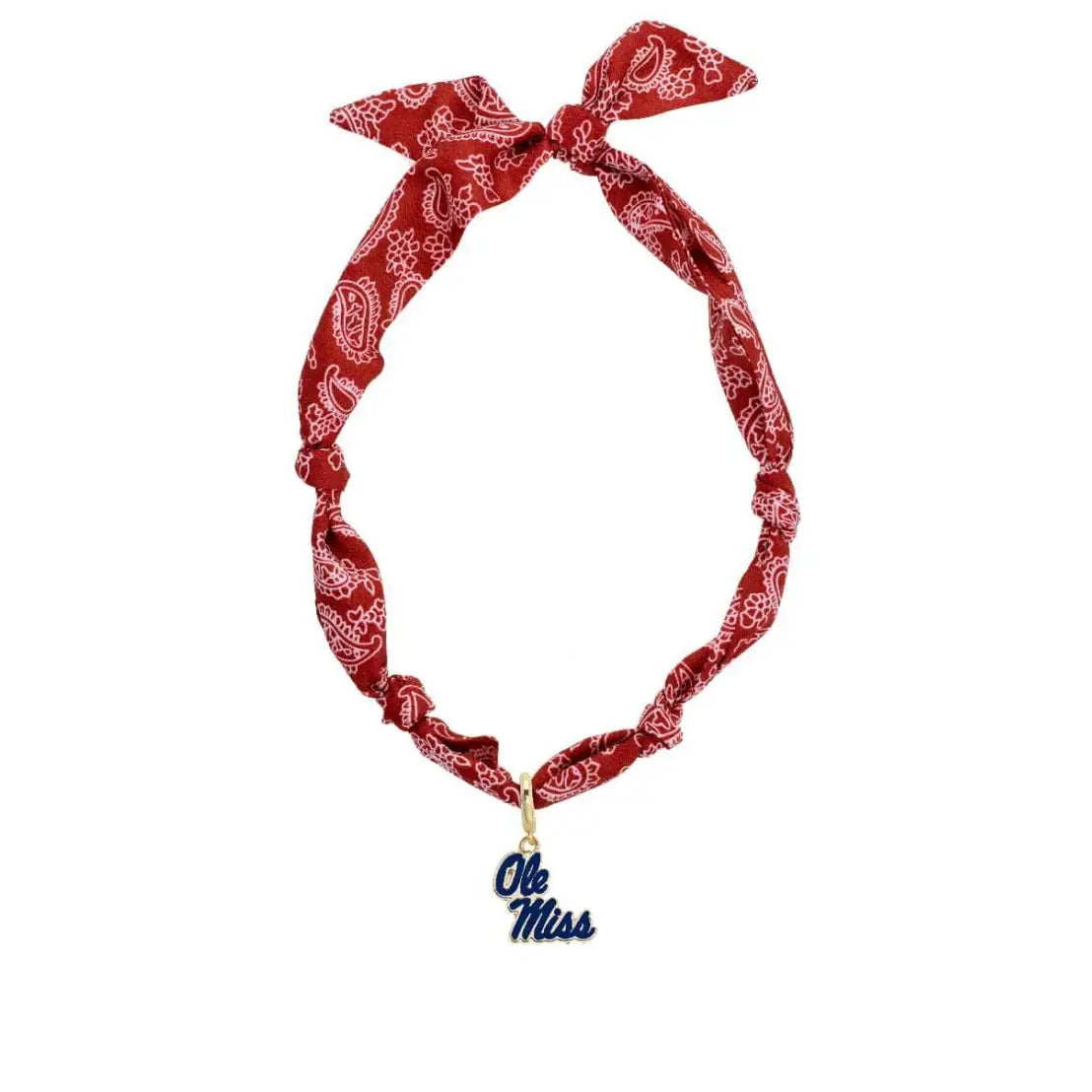 Logo Bandana Scarf Necklace