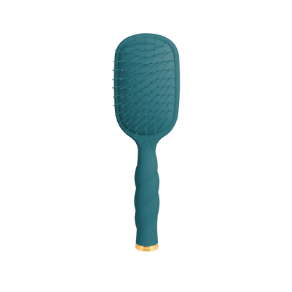 Detangler Hair Brush for Fine Hair - Teal With It