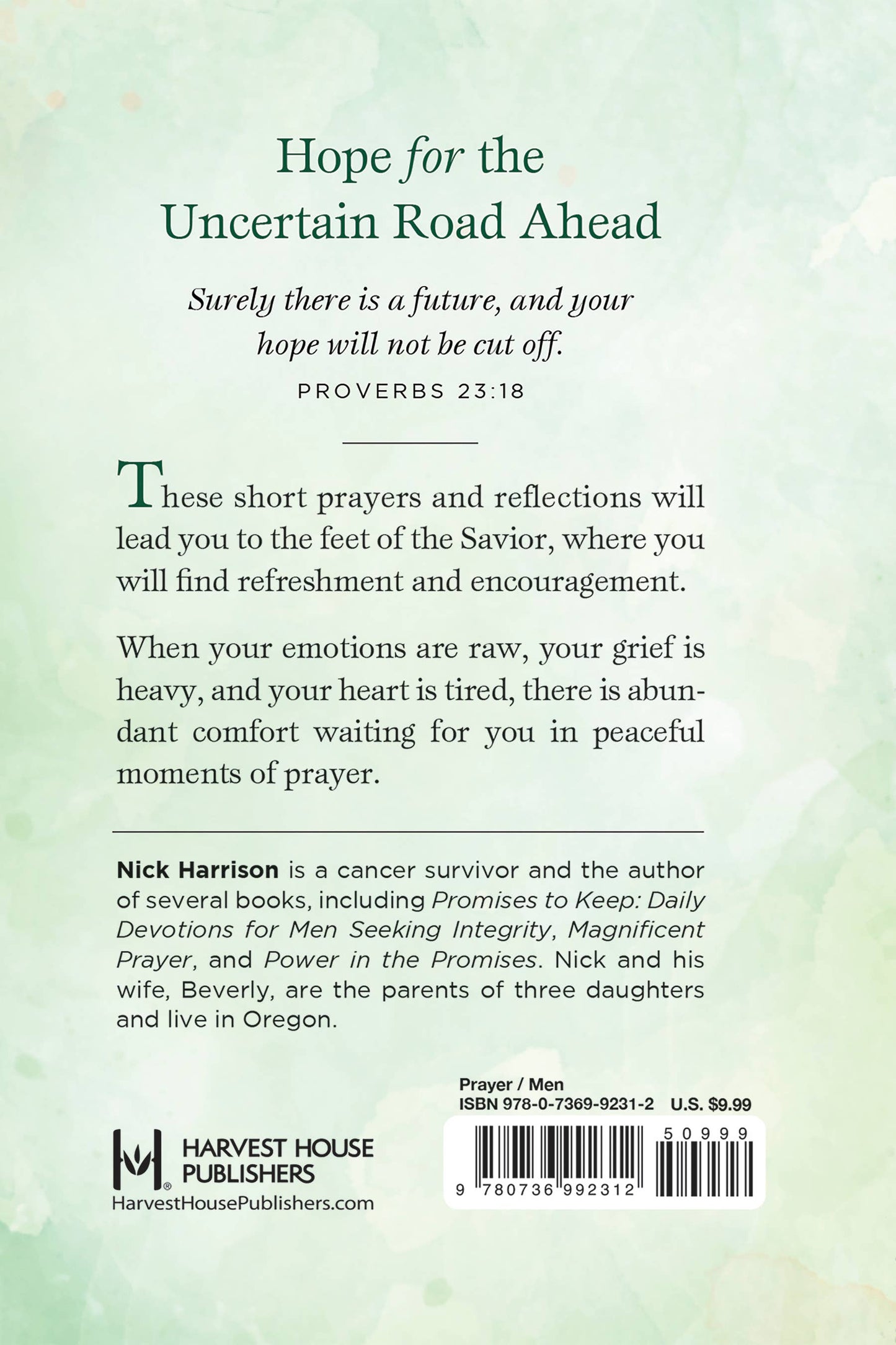 One-Minute Prayers for Men with Cancer