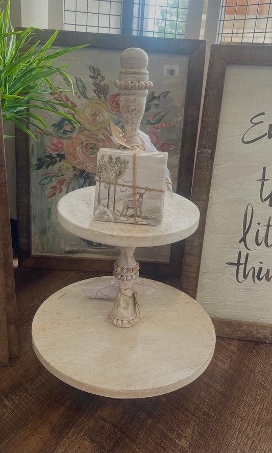 Beaded Tiered Server