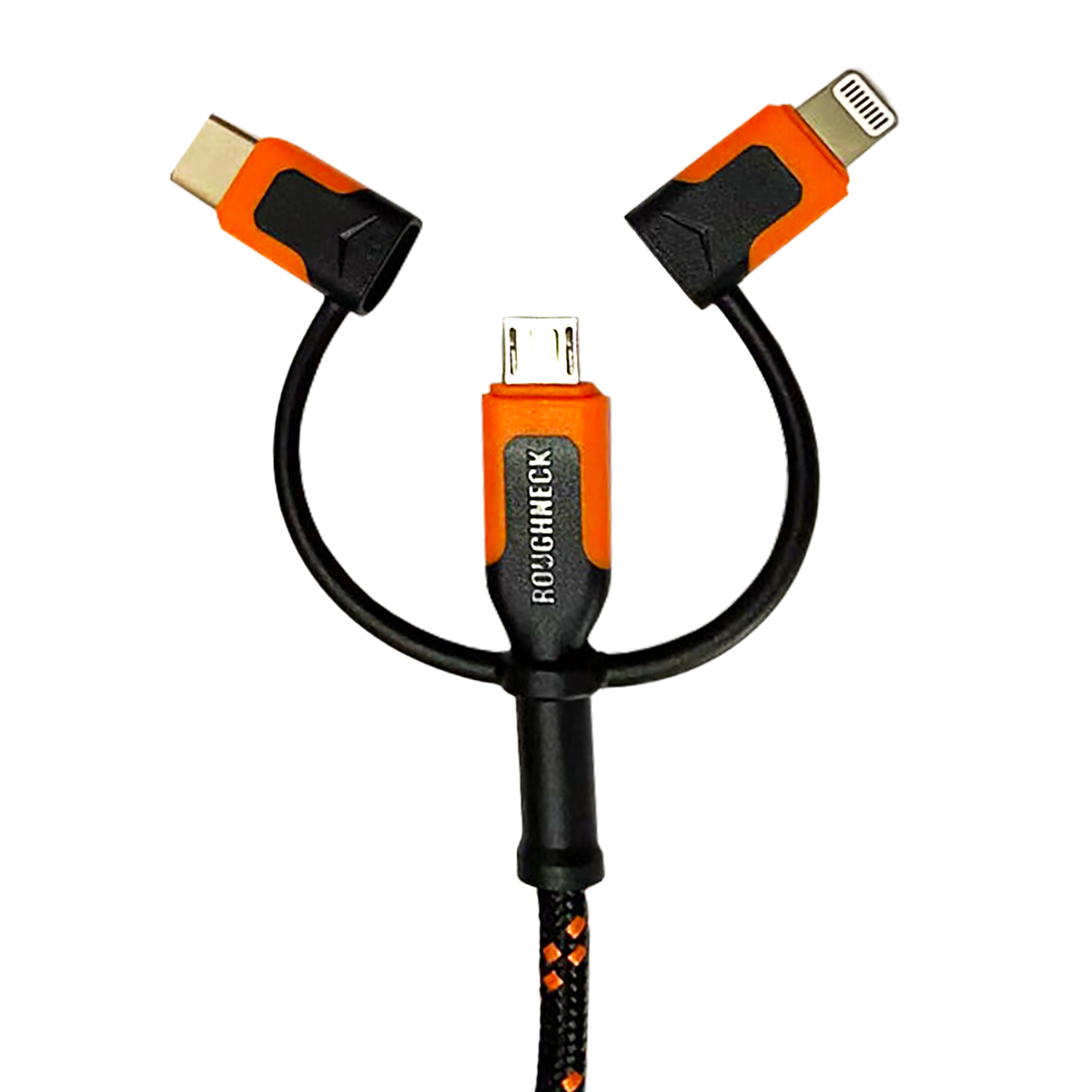 Roughneck 3-IN-1 10ft Charging Cable