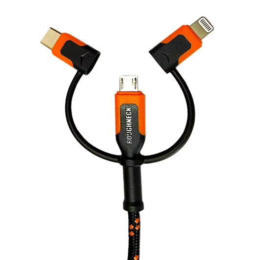 Roughneck 3-IN-1 10ft Charging Cable
