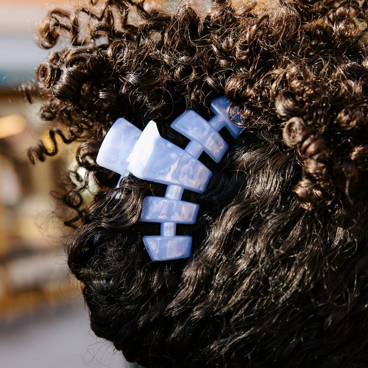 Classic Hair Clip | Medium | Blue Lagoon