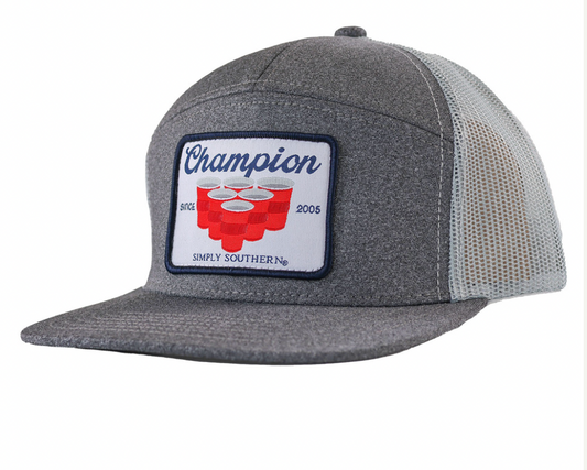 Beer Pong Champion Hat