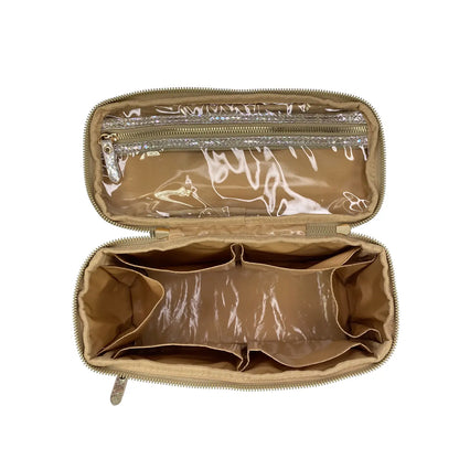 Classic Train Case - Glimmer Leopard