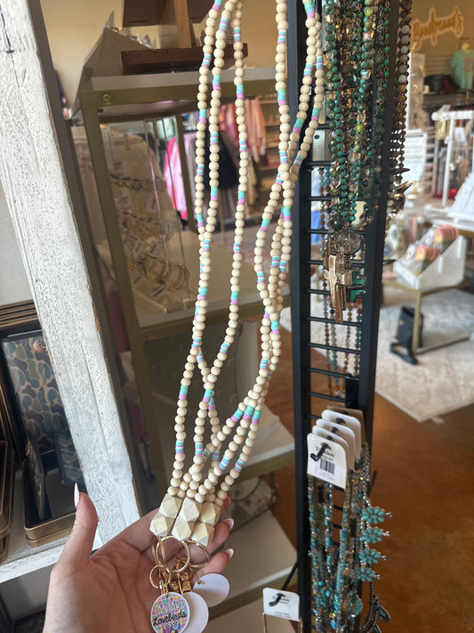 Dreamland Fully Beaded Lanyard