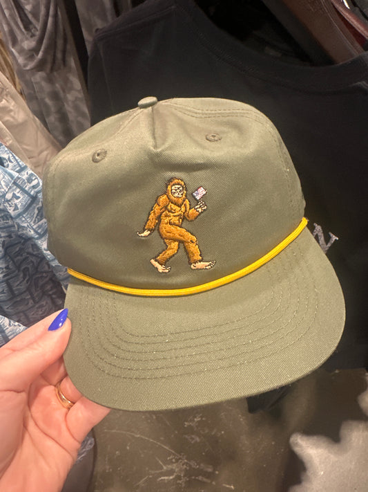 Men Hat Bigfoot