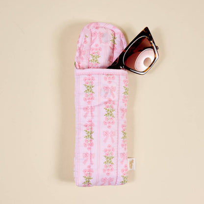 Puffy Sunglasses Case–Oh So Fancy Pink
