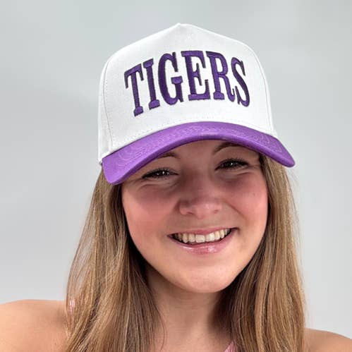 TIGERS CAP DEEP PURPLE