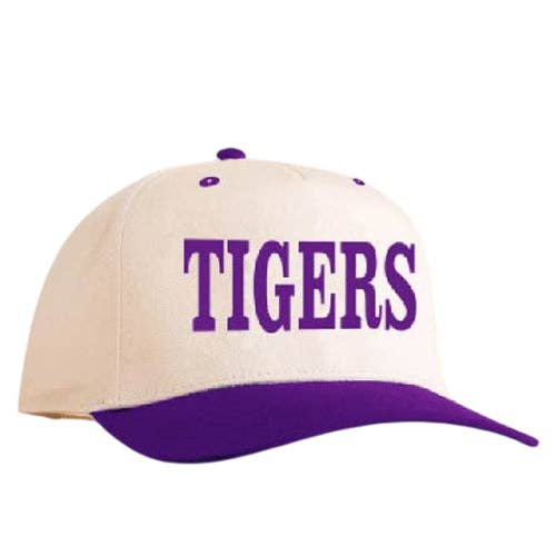 TIGERS CAP DEEP PURPLE