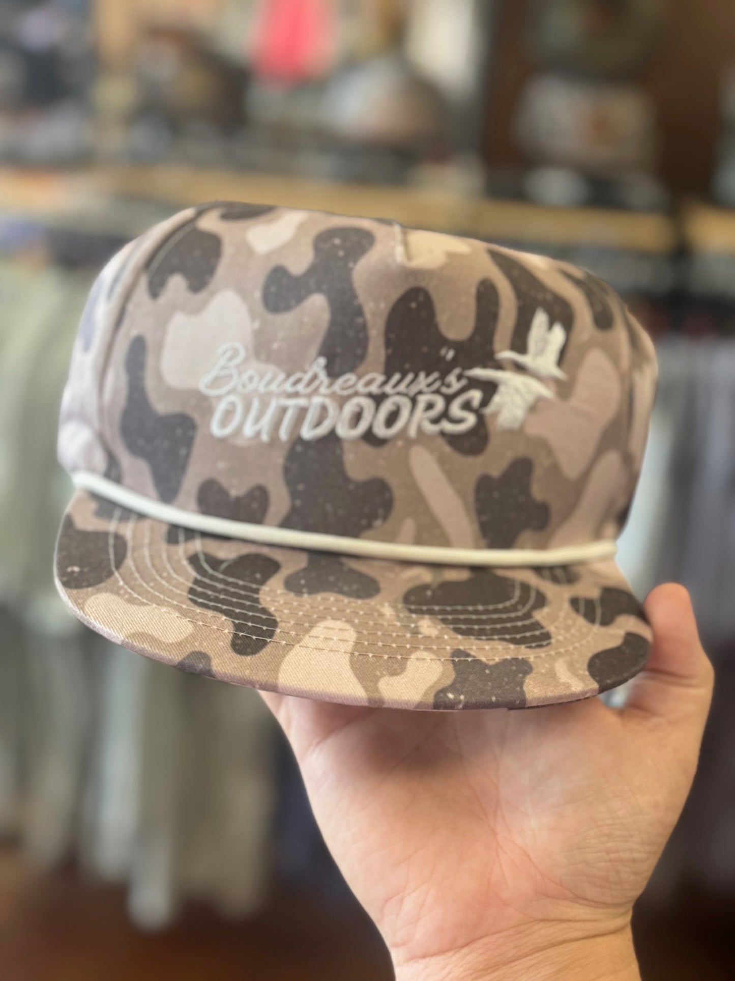 Boudreaux's Outdoors Camo Hat