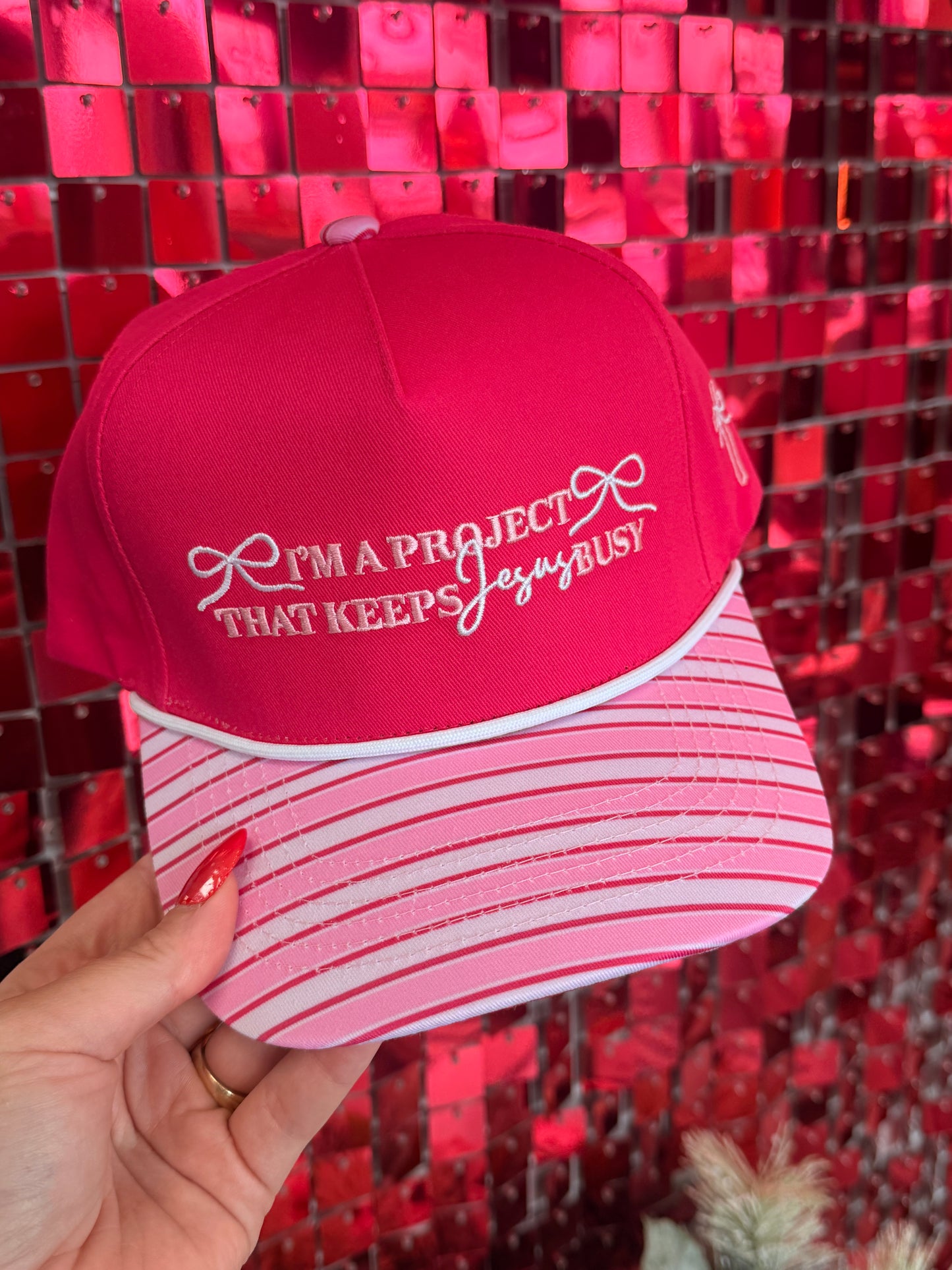 Keepin Jesus Busy Hat