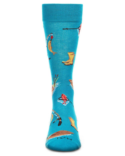 Fishing Bamboo Blend Men's Crew Sock
