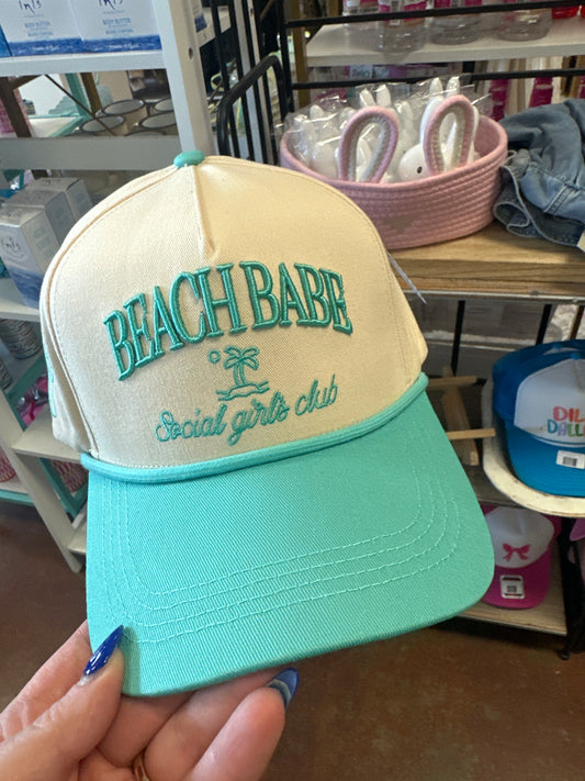 Embroidered Hat Babe