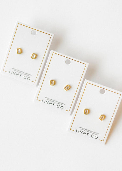 Screwback Stud Earrings - Madison
