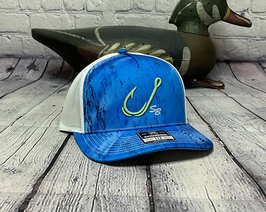 Hook Puff SB-RT Lt Blue/White