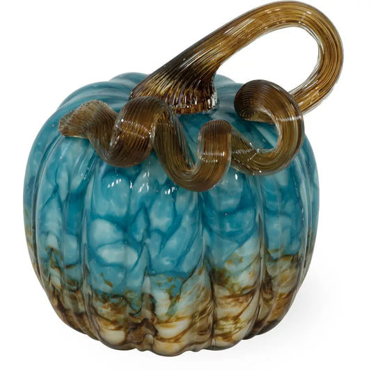 Blue & Copper Pumpkin