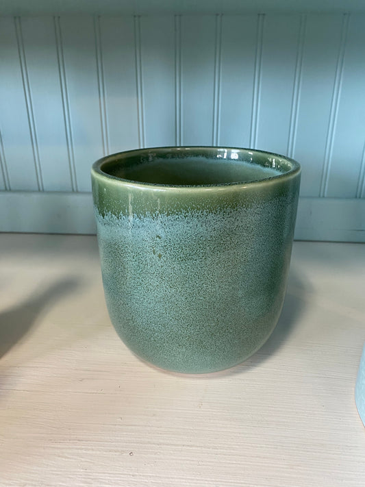 Stoneware Planter 6" Sage