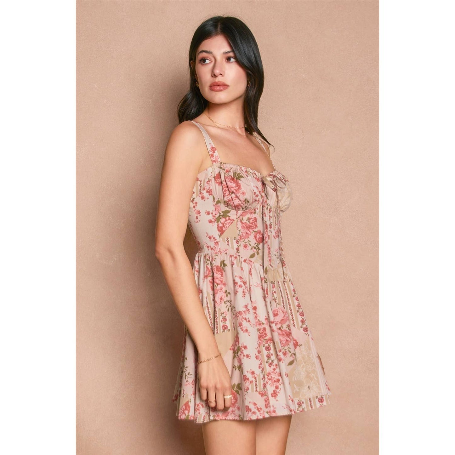 Bloom Corset Mini Dress