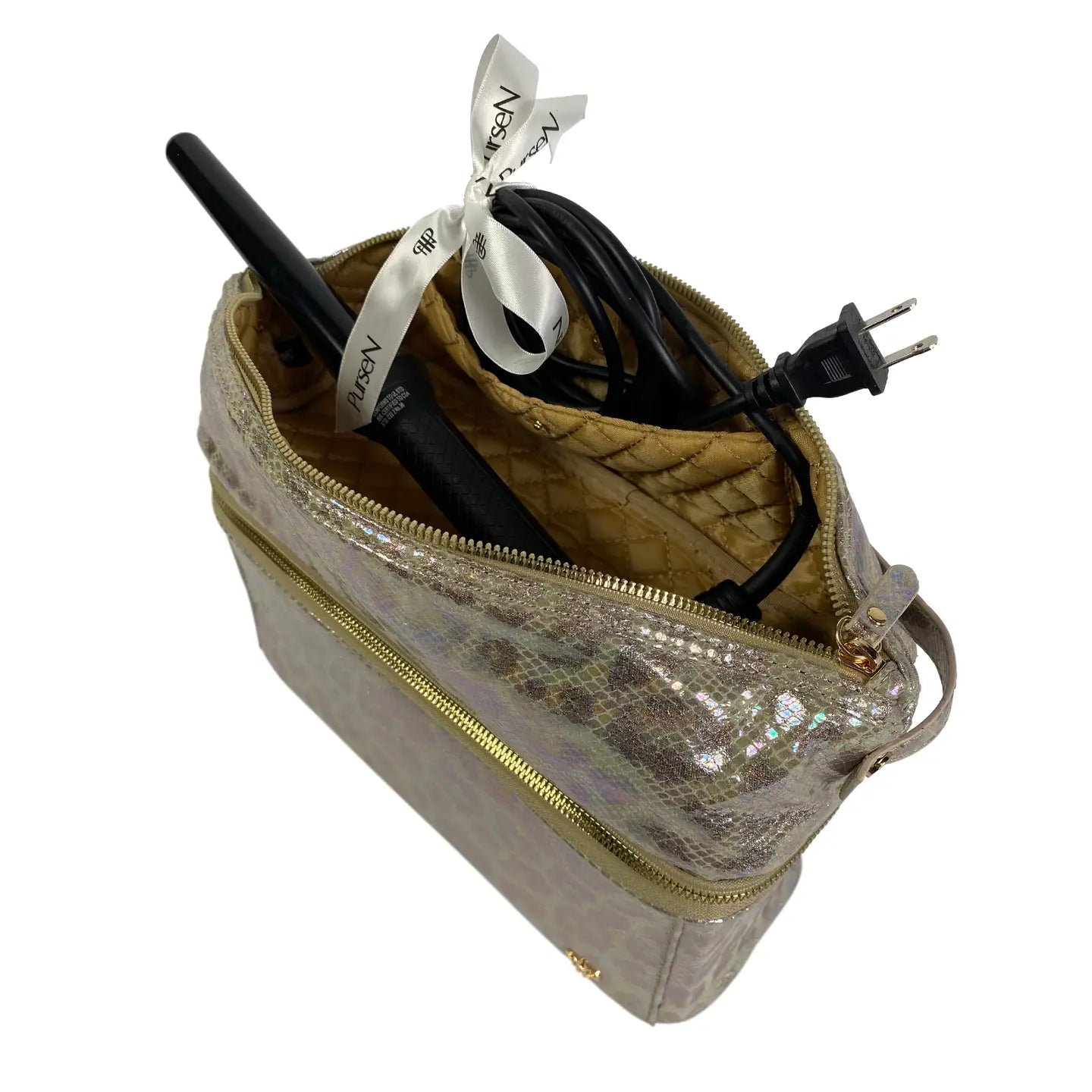 Stylist Travel Bag - Glimmer Leopard