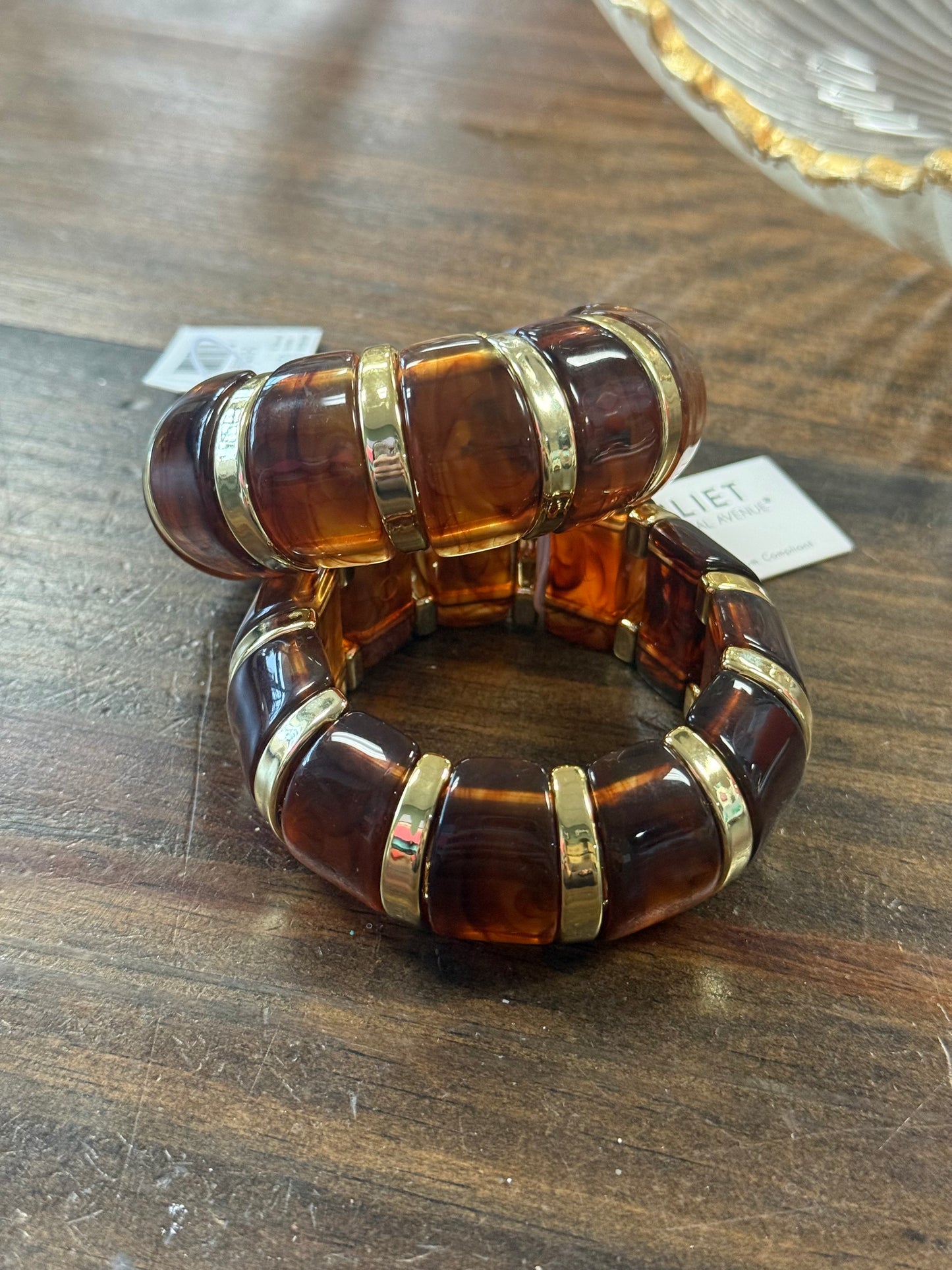 Tortoise Chunky Bracelet