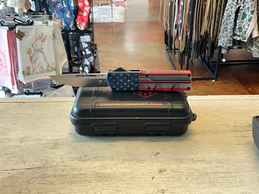 Lightweight American Flag (Cerakote) - Drop Not Serrated